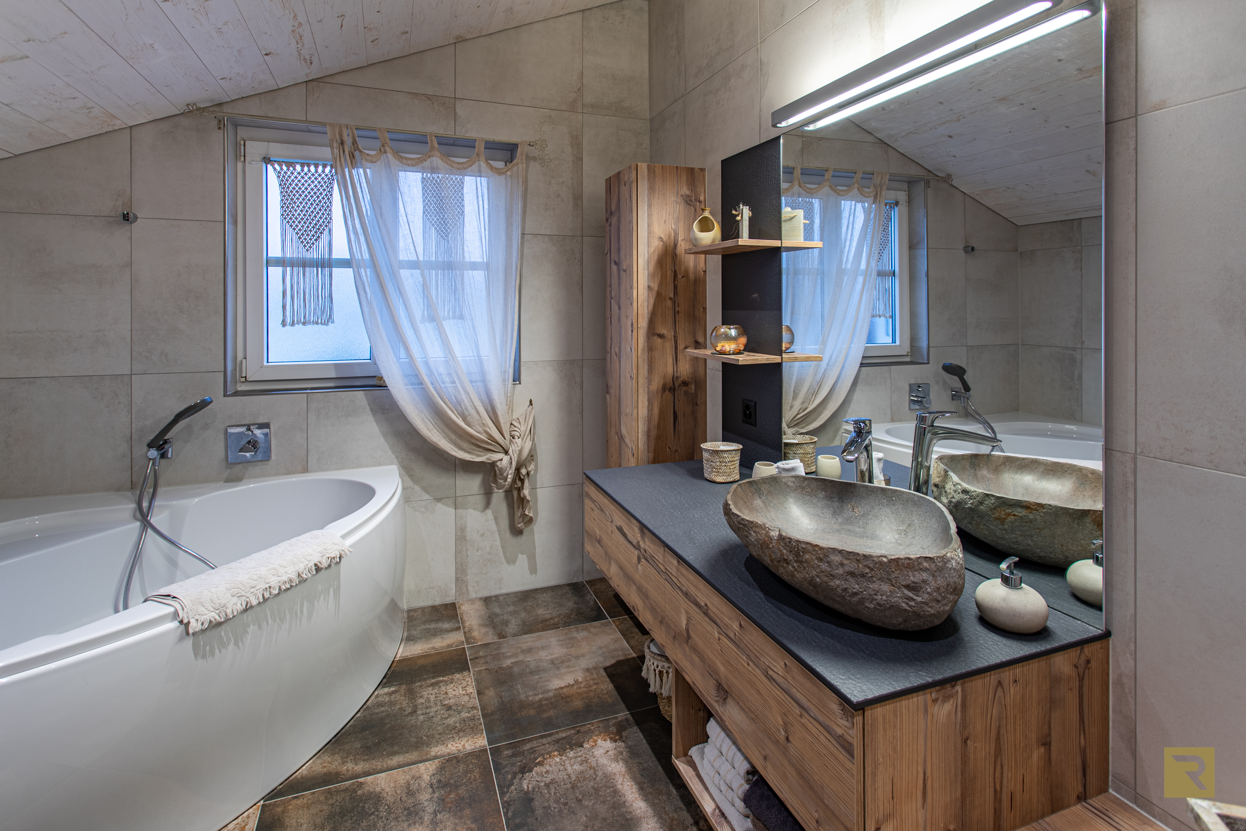 Salle de bain cocooning