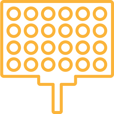 led